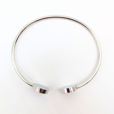 Empowerment Cuff Bracelet Silver