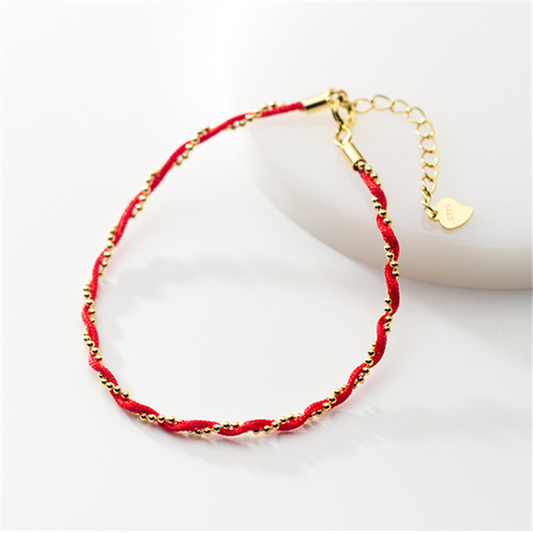 Passion Flame Heart Bracelet