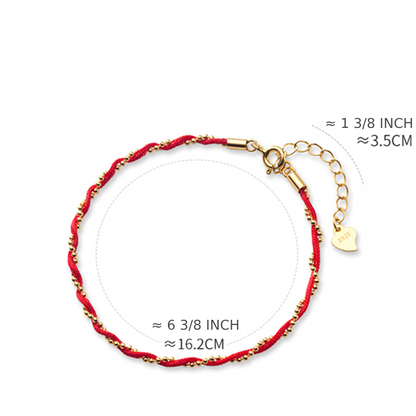 Passion Flame Heart Bracelet