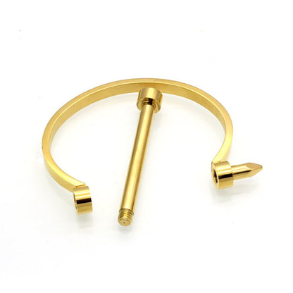 Journey's End Nail Bangle: DivaSteel Elegance