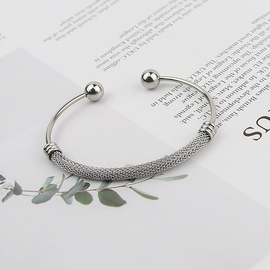 Sterling Dreamscape Mesh Bracelet